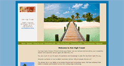Desktop Screenshot of aimhigh.travel
